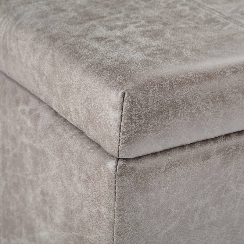 Modern Storage Ottoman Bench