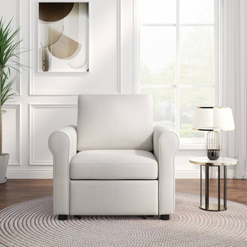 3-in-1 Sofa Bed Chair, Convertible Sleeper Chair Bed