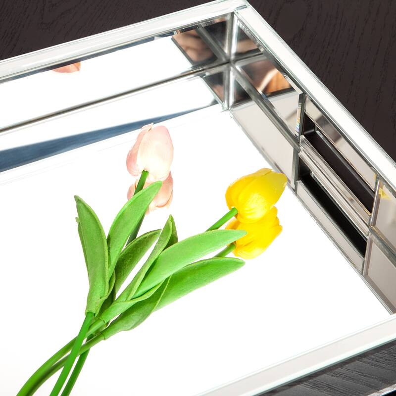 Mirror Glam Tray Decorative Tray