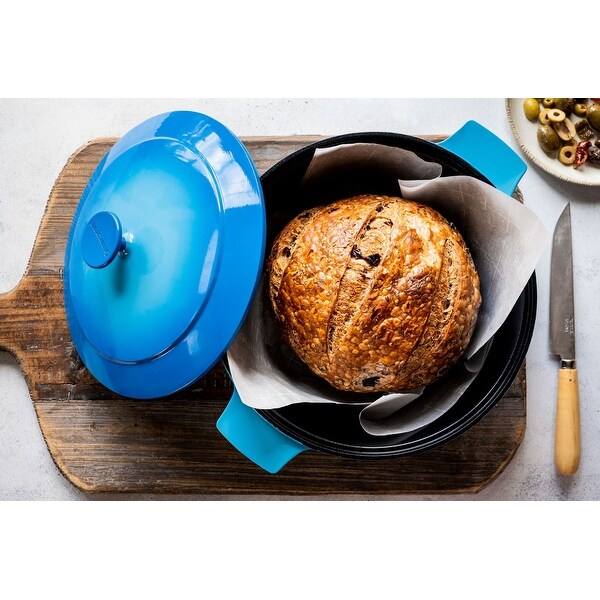 Granitestone Dutch Oven, 5 Quart Ultra Nonstick Enameled Lightweight Aluminum Dutch Oven Pot with Lid, Round 5 Qt. Stock Pot, Dishwasher［並行輸入品］ Granitestone Dutch Oven, 5 Quart Ultra Nonstick UK | Ubuy