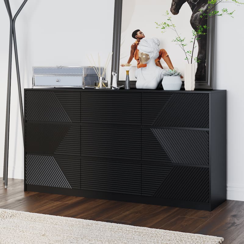 Black Storage Office 9-Drawer,File cabinets,Home & office,for Professional Organization