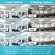 preview thumbnail 2 of 5, Luxrite 2x4 FT LED Flat Panel Light, 30/40/50W, 3 CCT 4000K-6500K, 3750/5000/6250 Lumens, 0-10V Dimmable, ETL DLC 2-Pack