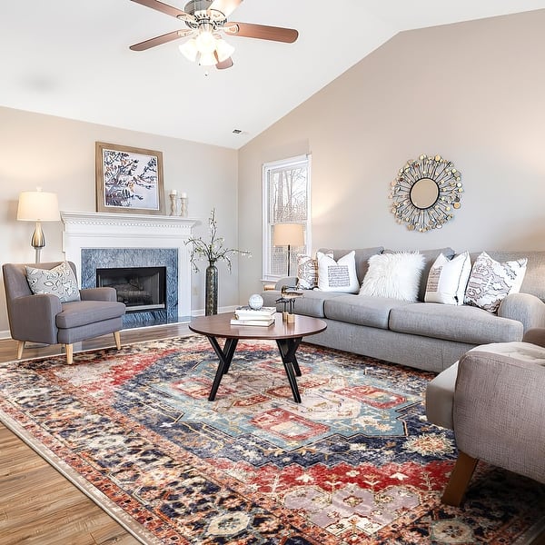 8x10 rug in living room