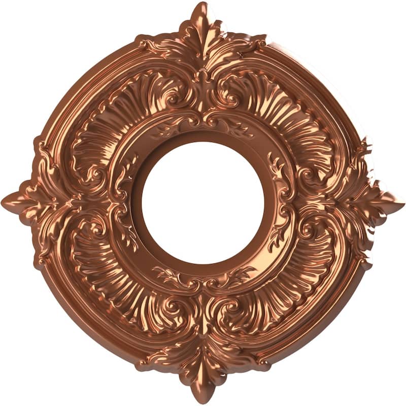 3 1/2" Inside Diameter - Attica Thermoformed PVC Ceiling Medallion