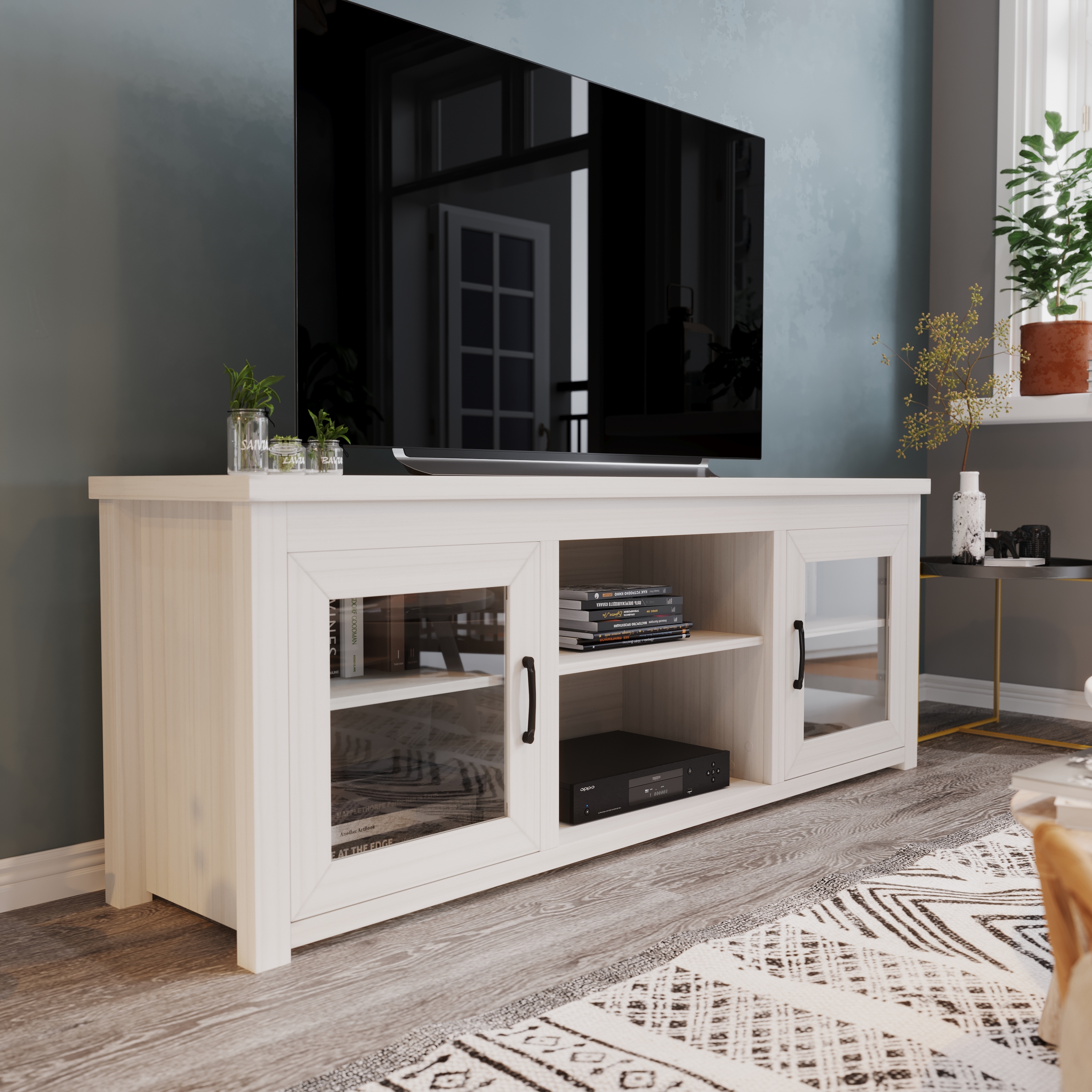 Rubberwood tv hot sale stand