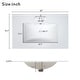 preview thumbnail 9 of 47, 30" Bathroom Vanity, Bathroom Cabinet with Sink Combo Set, Bathroom Storage Cabinet with a Soft Closing Door and 3 Drawers