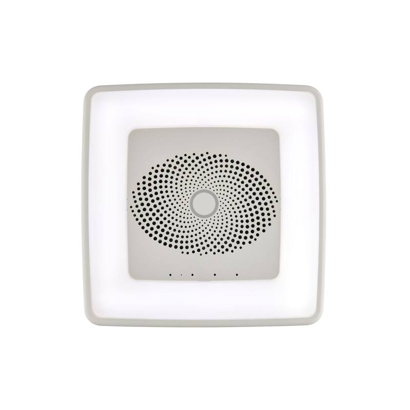 Broan VC110CCT 110 CFM 1.5 Sone Ceiling Mounted Voice Control Bath Fan