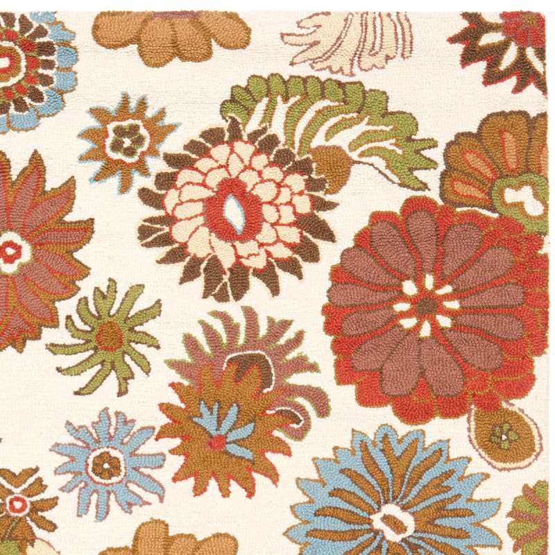 SAFAVIEH Handmade Blossom Arpita Modern Floral Wool Rug