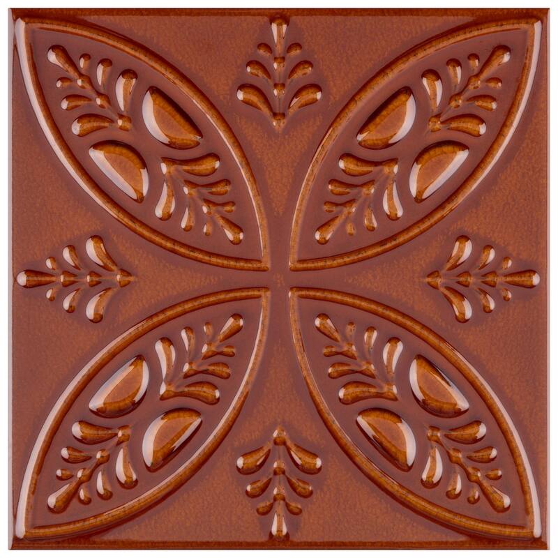 Merola Tile Trend Ambar 8" x 8" Ceramic Wall Tile