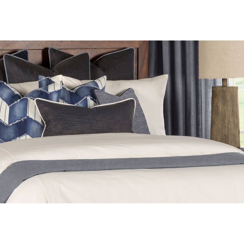 Overall Denim-Style Duvet & Insert Set