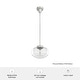 preview thumbnail 29 of 28, Hunter 10" Saddle Creek 1 Light Pendant or Semi-Flush Mount Ceiling Light - Kitchen Island, Dining Room, Entry