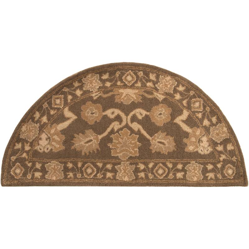 Handmade Nick Bordered Wool Area Rug