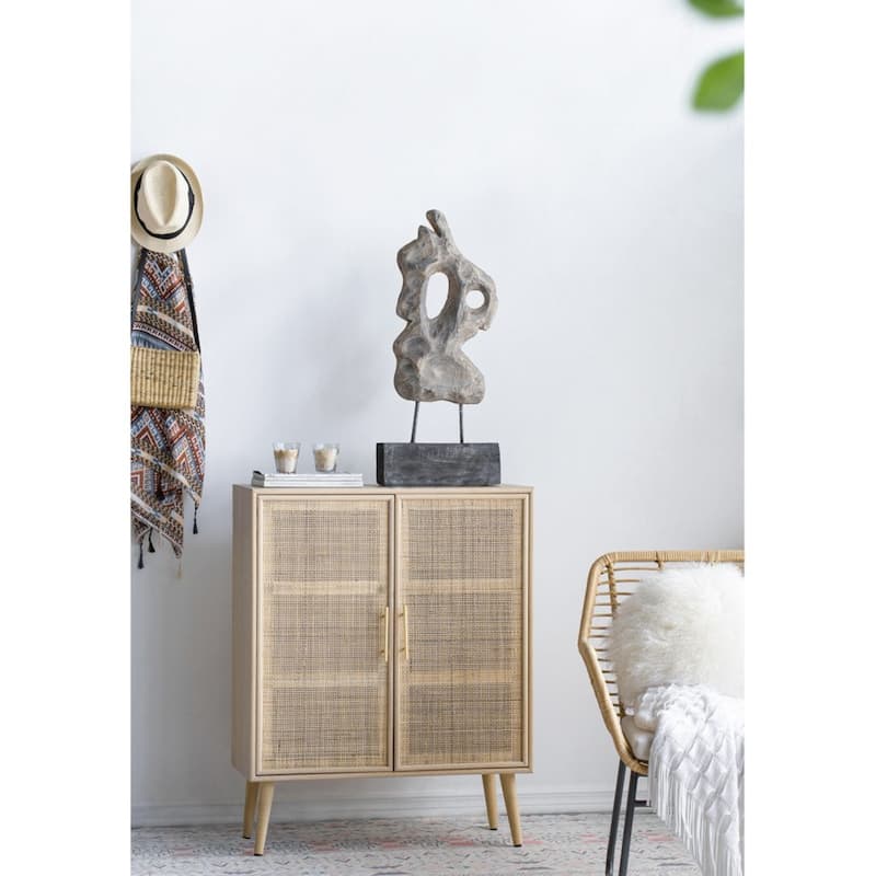 Weathered Style Cutout Wooden Sculpture - 30.75"