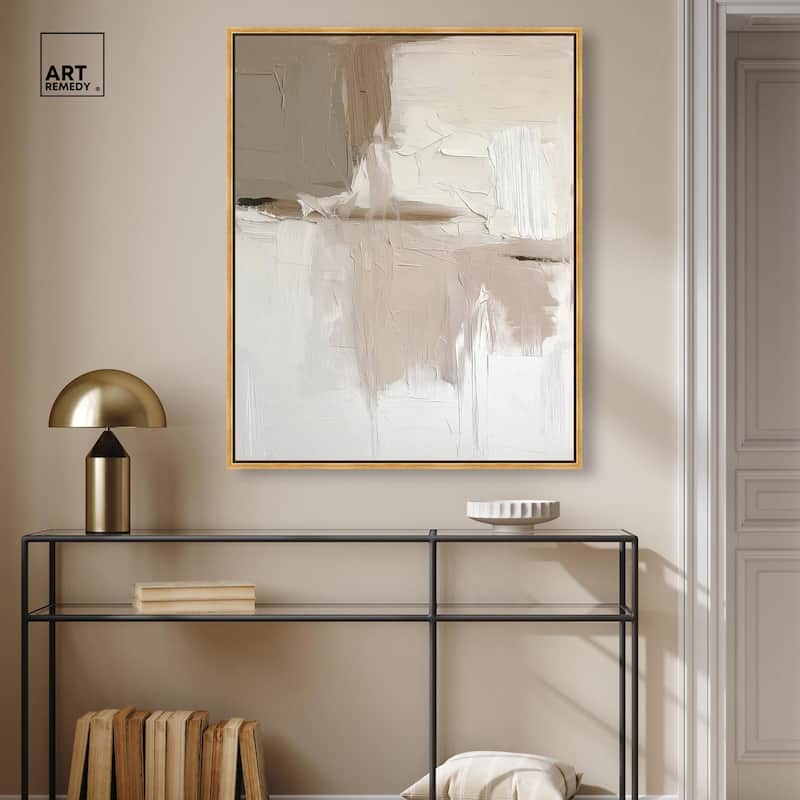 Gentle Strokes of Nature II Canvas by Art Remedy