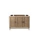 preview thumbnail 6 of 17, James Martin Vanities Portland 48" Single Vanity, Whitewashed Walnut Whitewashed Walnut Cabinet Base Only - No Top