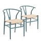 preview thumbnail 13 of 13, BELLEZE Set of 2 Sorrento Weave Dining Chair, 5 Colors