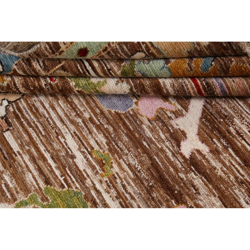 Vegetable Dye Traditional Ziegler Oriental Area Rug Wool Hand-knotted - 8'2" x 9'9"