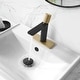 preview thumbnail 1 of 28, Stylish Single-Hole Bathroom Faucet Plate A-801 - 6 1/8"x 2 1/2"