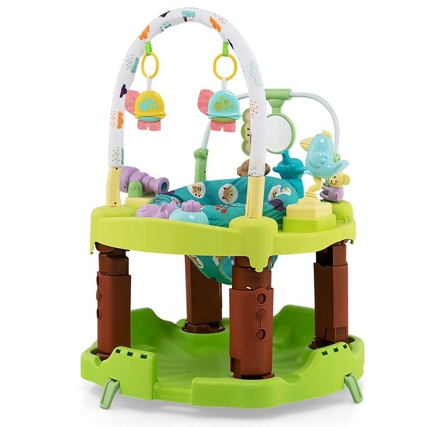 Costway 3-in-1 Baby Activity Center Toddler Bouncing Saucer