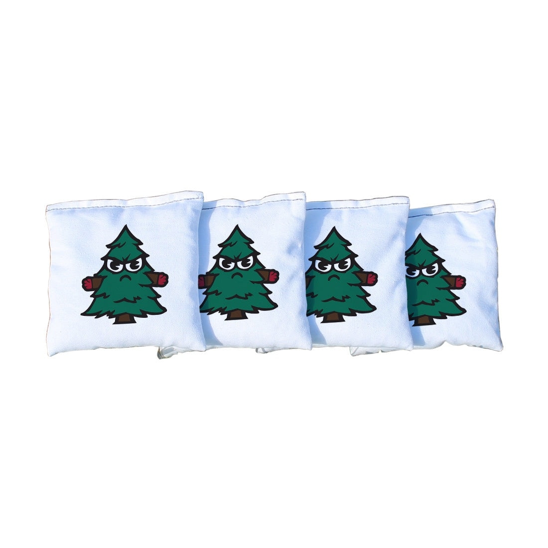 Stanford University Cardinal Tokyodachi White Cornhole Bags