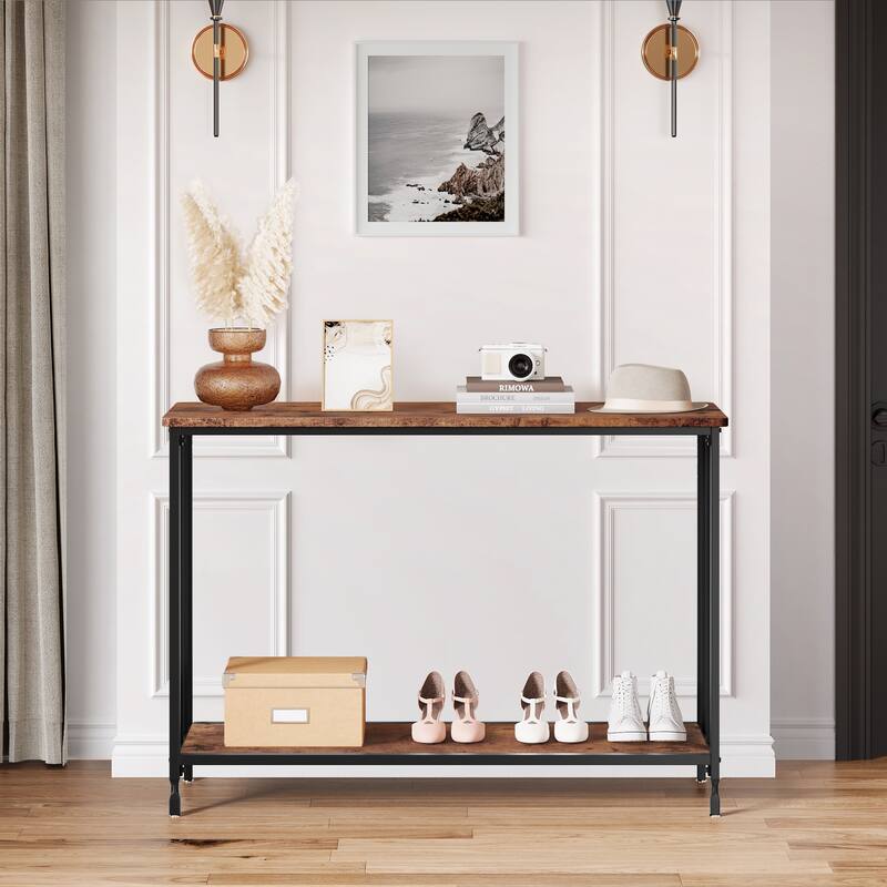 Console Table, Sofa Tables Narrow Entryway Table