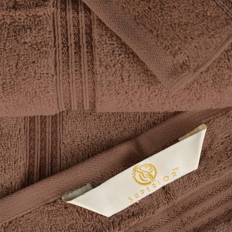 Superior Heritage Egyptian Cotton Heavyweight Bathroom Towel - Set of 12