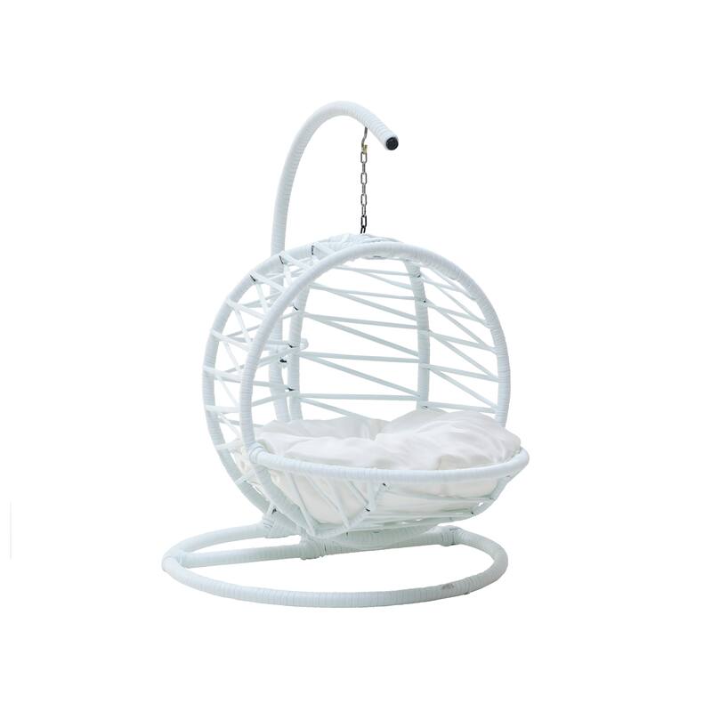 Hazal Swinging Hammock Cat or Small Dogs Petbed with Cushions, Black or White