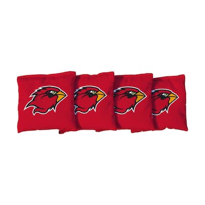 Lamar Cardinals Red Cornhole Bags