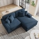 preview thumbnail 111 of 137, Oversized Modular Sectional Sofa Set with Pillows for Living Room