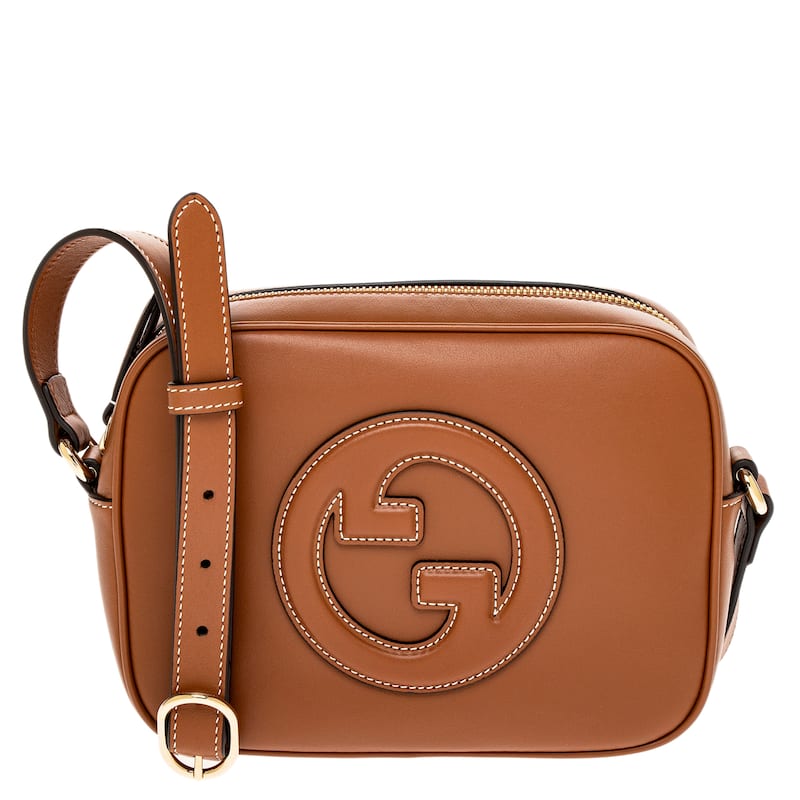 Gucci Small Blondie Shoulder Bag - Brown