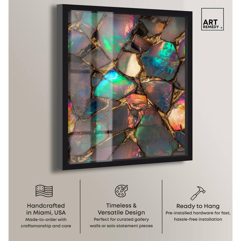 Stonic Rainbow Shadowbox by Art Remedy