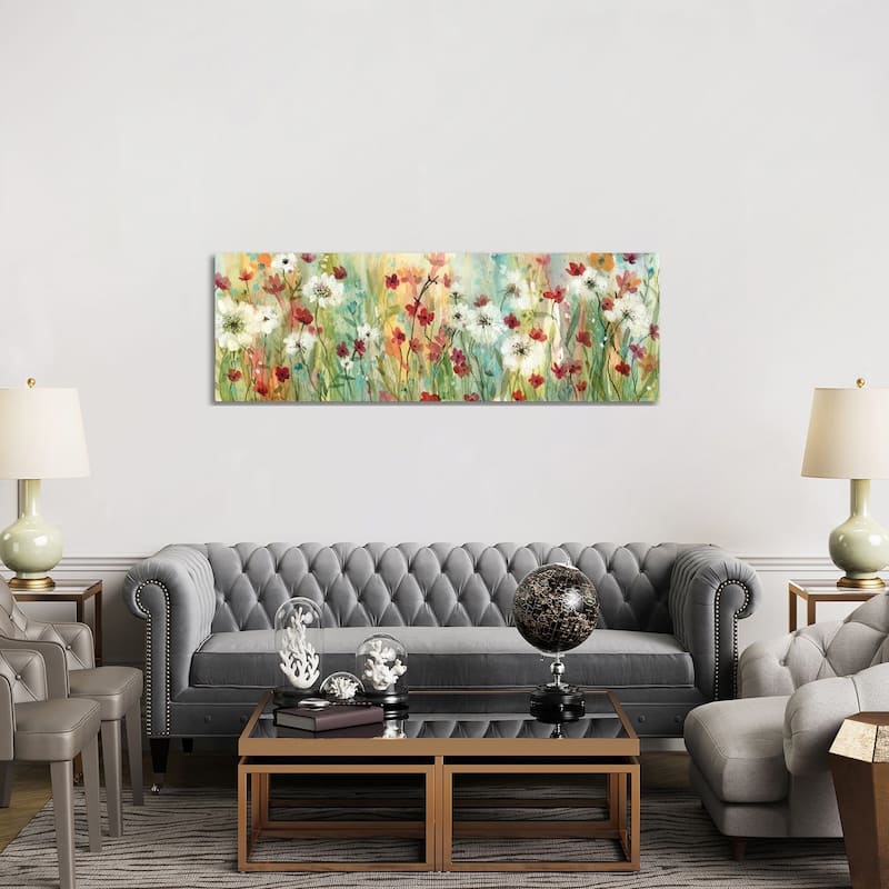 iCanvas "Sunny And Wild" by Carol Robinson Canvas Print - 20x60x1.5