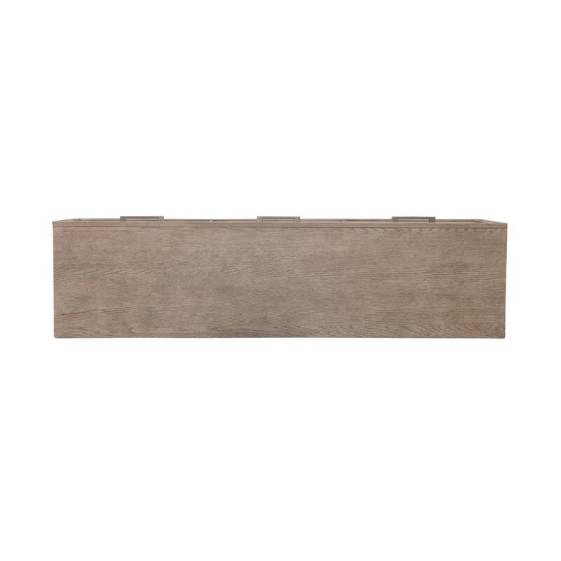 City Scape Beige Entertainment TV Console Stand with Media Storage Drawers 70"