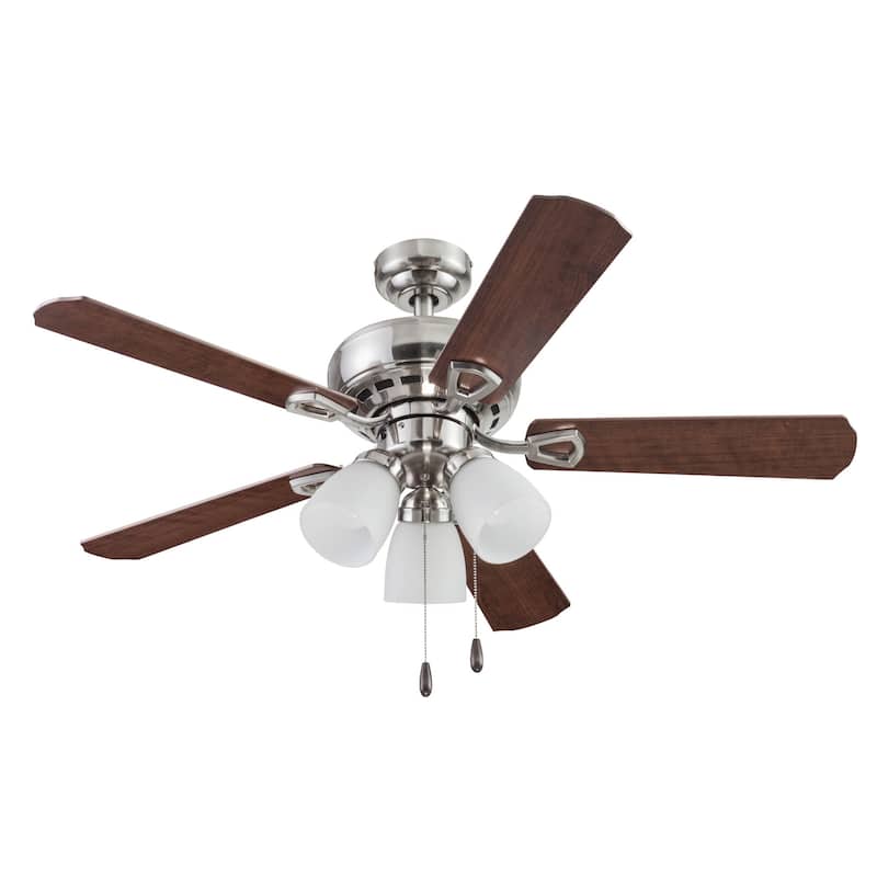 44" Prominence Home Miller Park Indoor Ceiling Fan, Espresso Bronze - 44