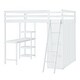 preview thumbnail 12 of 28, Merax Loft Bed with Wardrobe and Desk and Shelves