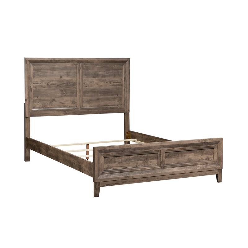 Ridgecrest Cobblestone Queen Panel Bed