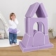 preview thumbnail 4 of 8, Gymax 8 PCS Modular Kids Play Couch Sofa w/ Suede Fabric Cover