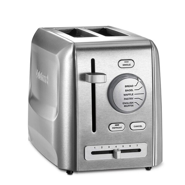 cuisinart toaster black stainless