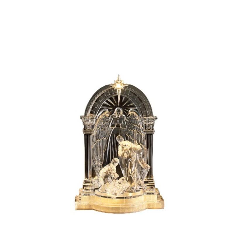 LED Lighted Arch Holy Family Christmas Nativity Figures - 9" - Set of 3