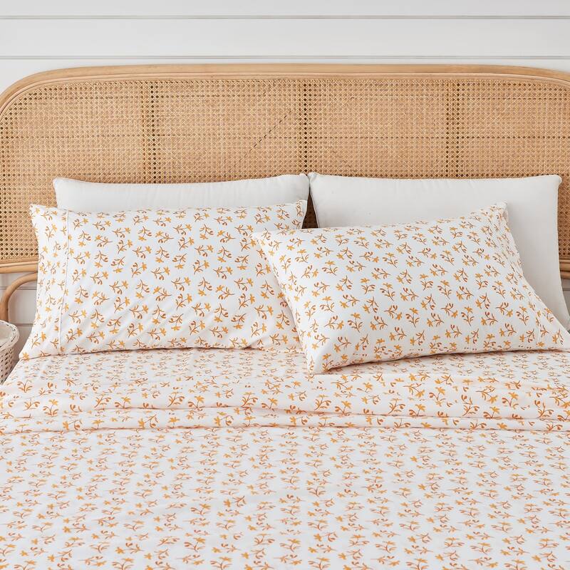 Linery & Co. Ultra-Soft Brushed Winter-Themed Microfiber Sheet Set