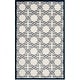preview thumbnail 69 of 113, SAFAVIEH Amherst Naomi Modern Rug 5'3" x 8' - Ivory/Navy - Rectangle
