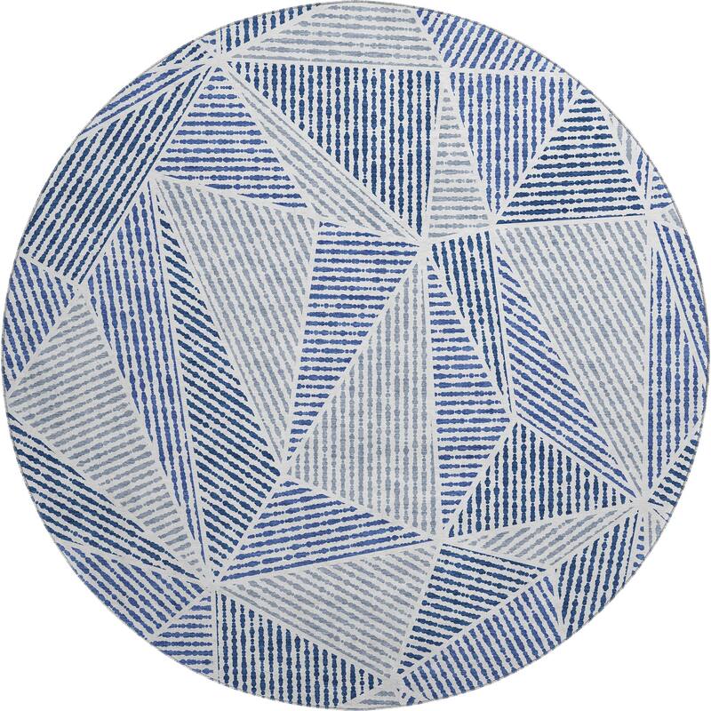 Premium Washable Super Soft Contemporary Mosaic Mayfield Rug