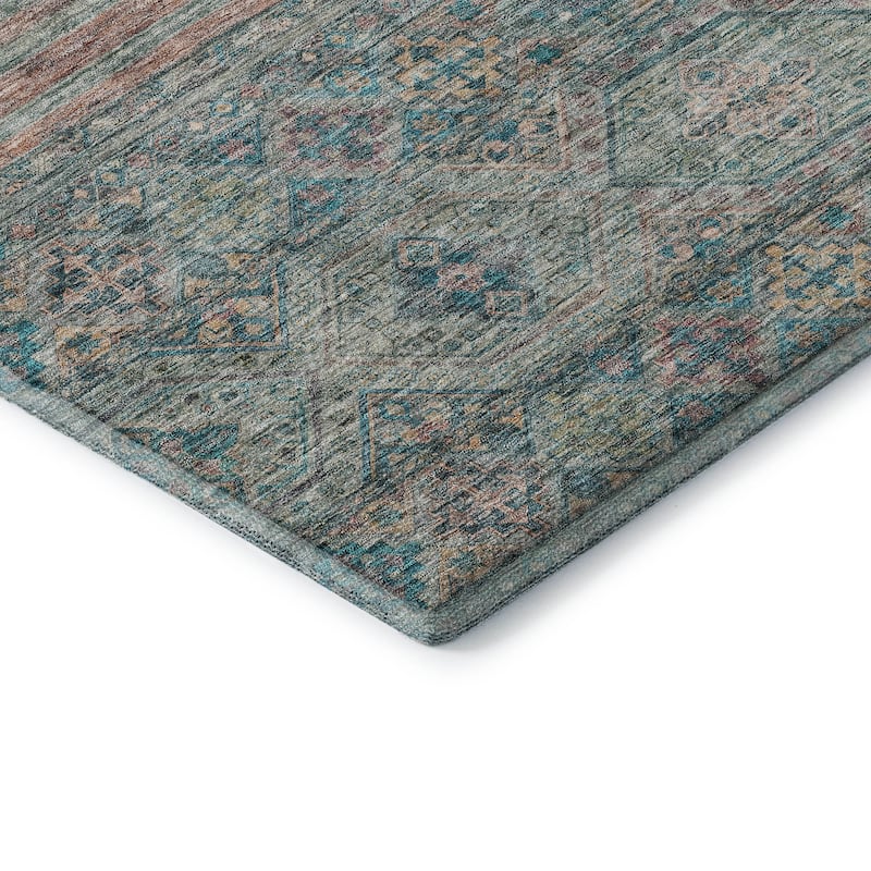 Premium Washable Super Soft Boho Stripes Mayfield Rug