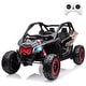 preview thumbnail 21 of 53, 2 Seater Ride on UTV Car Black
