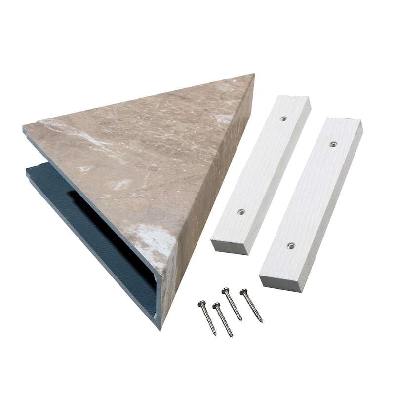 Palisade Shower Shelf - Venetian Marble