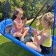 preview thumbnail 4 of 27, gobaplay Round Tree Swing, 39" Platform Saucer (Swingset Frame Not Included)