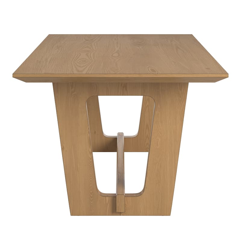 Harstad 72" Wood Finish Rectangular Dining Table by iNSPIRE Q Modern