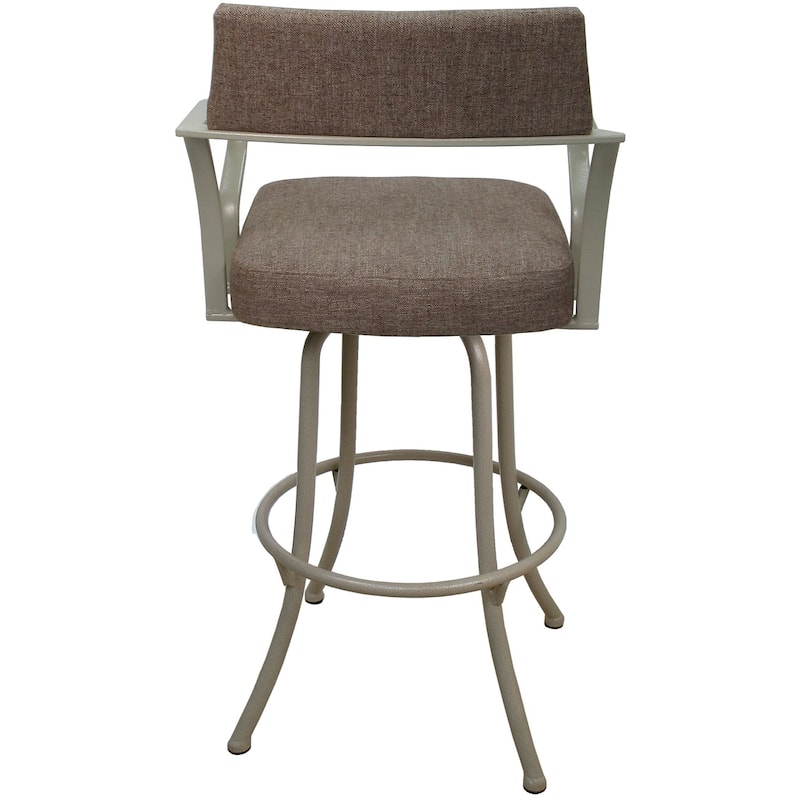 Carolina Extra Tall 34" Swivel Metal Spectator Bar Stool - 34" Seat Height