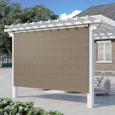 AECOJOY Outdoor Roller Shade Sun Shade Cover Canopy Shade Blinds