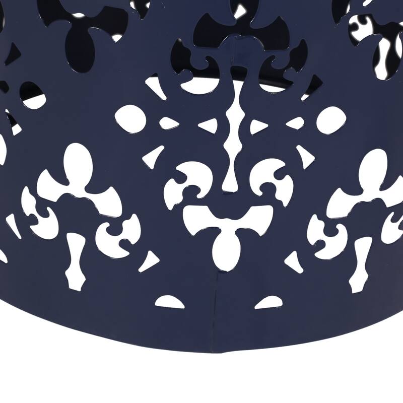 Metal S/2 End table, No assembly is required, This comes as a set of two